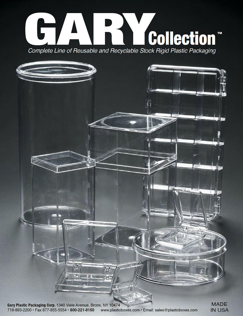 Gary Plastic Packaging catalog cover